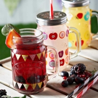 KILNER ◆ 繽紛握把玻璃杯