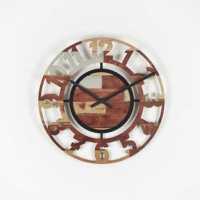 Zeller Life ◆ 復古輪盤造型掛鐘