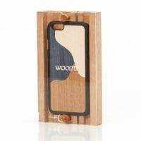 【預購】WOOD'D ◆ 原木手機殼/曲線藍-iPhone/Huawei