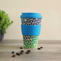 Ecoffee ◆ 環保隨行杯14oz (冰晶藍)