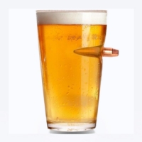 Lucky Shot ◆ 308子彈手工玻璃啤酒杯