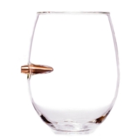 Lucky Shot ◆ 308子彈手工玻璃紅酒杯