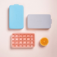 PINMOO ◆ 帶蓋矽膠製冰盒(2色可選)