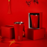 STTOKE ◆ 精品陶瓷隨行杯-緋紅限定版 12oz(360ml)