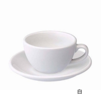 Loveramics ◆  蛋形系列 150ml 白咖啡杯盤組