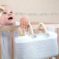 Lorena Canals ◆ 嬰兒床床邊收納籃~少量現貨(購買前請先詢問)