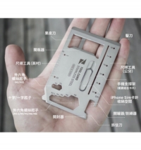 ZENLET ◆ 萬用工具卡/銀