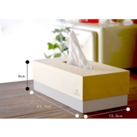 yamato japan ◆ Blocks 純手工木製簡約風格面紙盒 (4色)