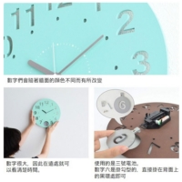 yamato japan ◆ Circle Clock 擺動式壁掛時鐘 (3色)
