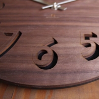 yamato japan ◆ BLOCK純手工木製立體壁掛時鐘 (4款)