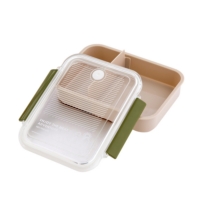 BISQUE ◆ ZELT薄型可冷凍便當盒/L (2色)