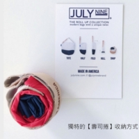 美國 JULY NINE ◆  REGULAR SUSHI SACK 可收納式時尚托特包 -肩背單色版 (2色)