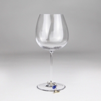 【Rogaska】STONE 藍色東歐-白酒杯/紅酒杯/香檳杯(2入)