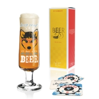 德國 RITZENHOFF｜新式啤酒杯/BEER 酷酷眼鏡狗