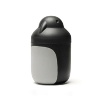 QUALY ◆ 冰原企鵝-收納罐 (黑)