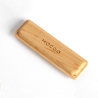 【預購】Hacoa ◆ 原木餅乾Monaka隨身碟 楓木