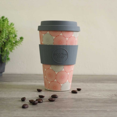 Ecoffee ◆ 環保隨行杯14oz (迷幻漩渦)