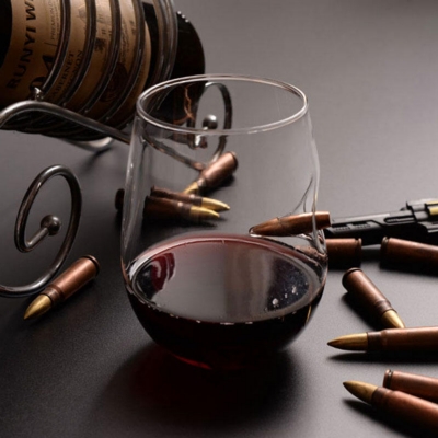 Lucky Shot ◆ 308子彈手工玻璃紅酒杯 Lucky Shot ◆ 308子彈手工玻璃紅酒杯