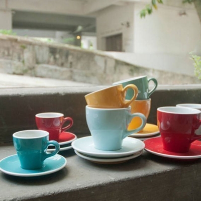 Loveramics ◆ 鬱金香系列 280ml 拿鐵杯盤組 Loveramics ◆ 鬱金香系列 280ml 拿鐵杯盤組