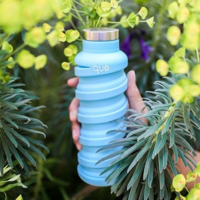 美國 Que Bottle ◆ 環保伸縮水瓶 600ml (7色) 美國 Que Bottle ◆ 環保伸縮水瓶 600ml (7色)