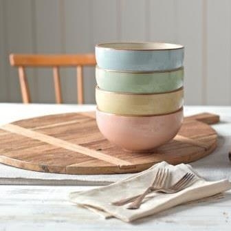 【英國Denby】典藏4色飯碗禮盒-12.5cm-天藍/鵝黃/嫩綠/粉橘 【英國Denby】典藏4色飯碗禮盒-12.5cm-天藍/鵝黃/嫩綠/粉橘