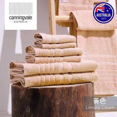 澳洲 Canningvale|都會簡約系列毛巾(10件組)-黃 澳洲 Canningvale|都會簡約系列毛巾(10件組)-黃