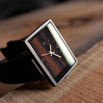 【預購】Hacoa ◆ Lumber 1200原木手錶 櫻桃木/黑檀木 【預購】Hacoa ◆ Lumber 1200原木手錶 櫻桃木/黑檀木