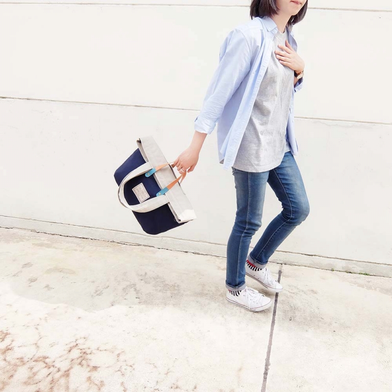 TATHATA ◆ GREY 3用背法<灰藍>