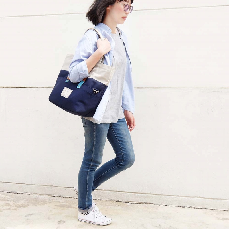 TATHATA ◆ GREY 3用背法<灰藍>