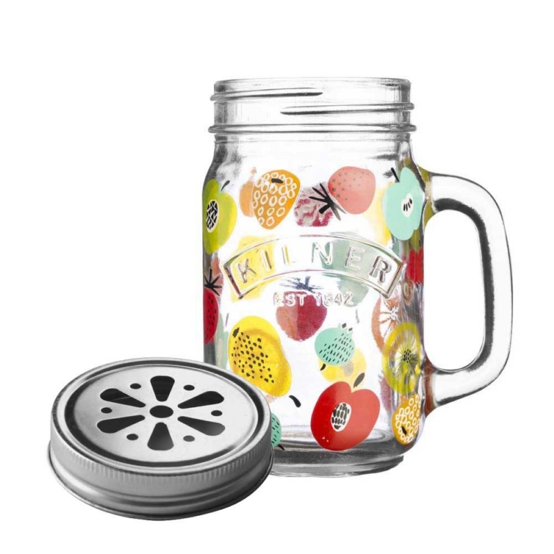 KILNER ◆ 繽紛握把玻璃杯