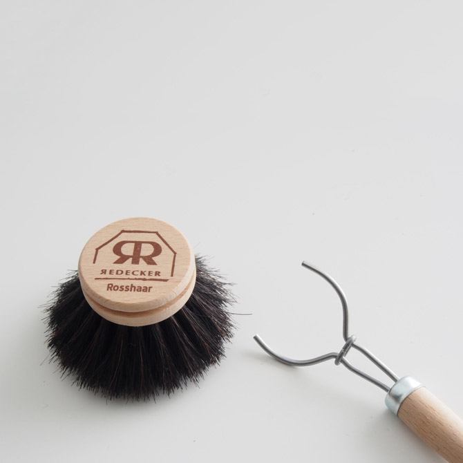 Redecker ◆ 長柄鍋刷-馬毛