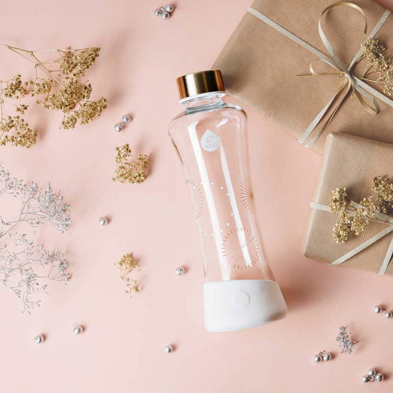 EQUA ◆ 耐熱曲線玻璃瓶550ml-永恆星塵