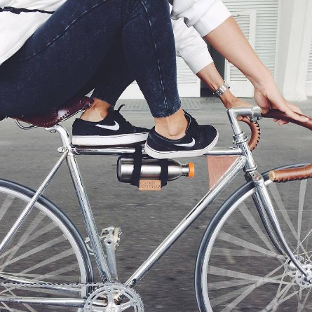 24Bottles ◆ 手工水瓶扣帶/黑色