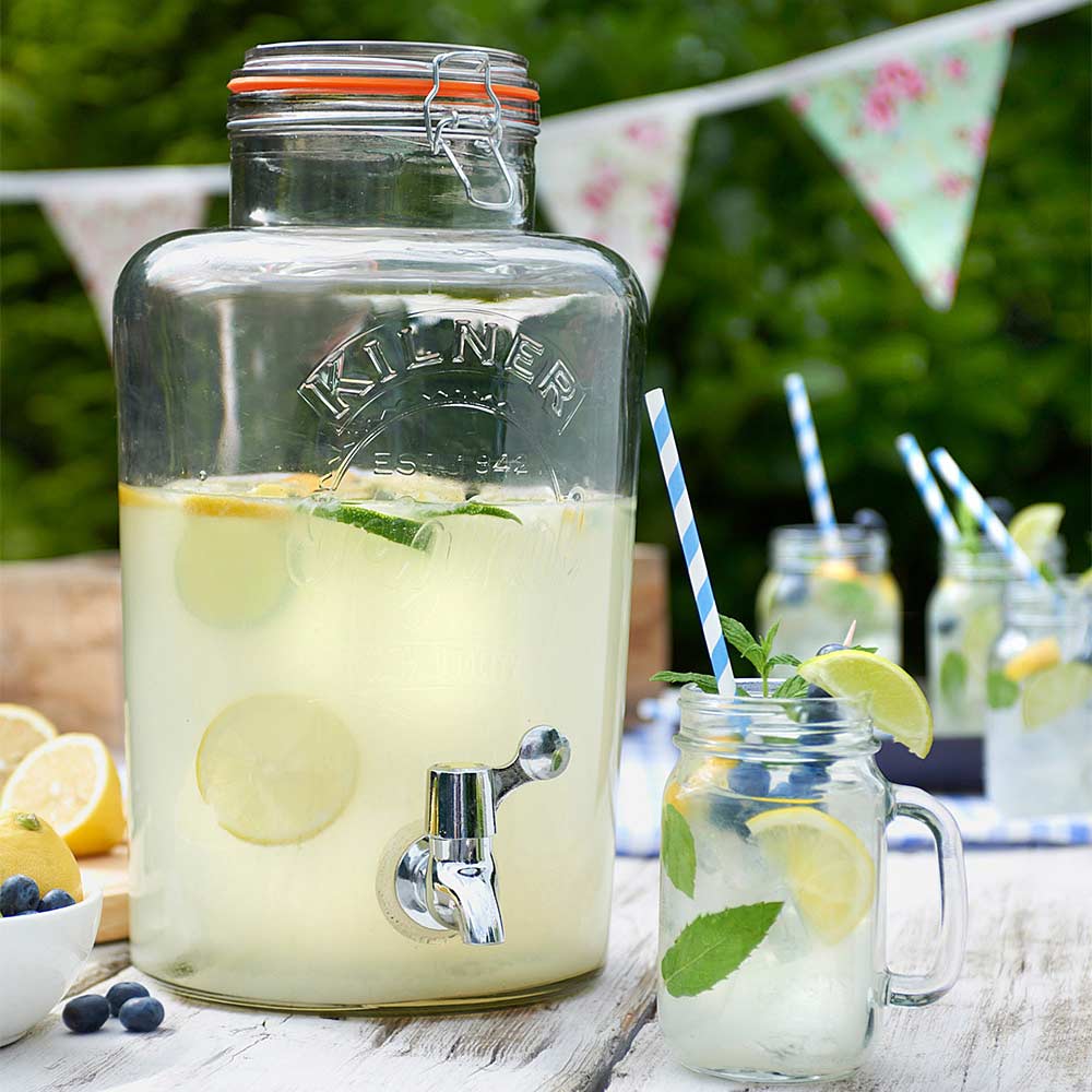 KILNER ◆ 8L 玻璃飲水器/玻璃飲料桶