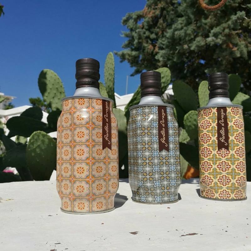 D'ORAZIO ◆ 特級初榨橄欖油500ml/橙色萬花筒