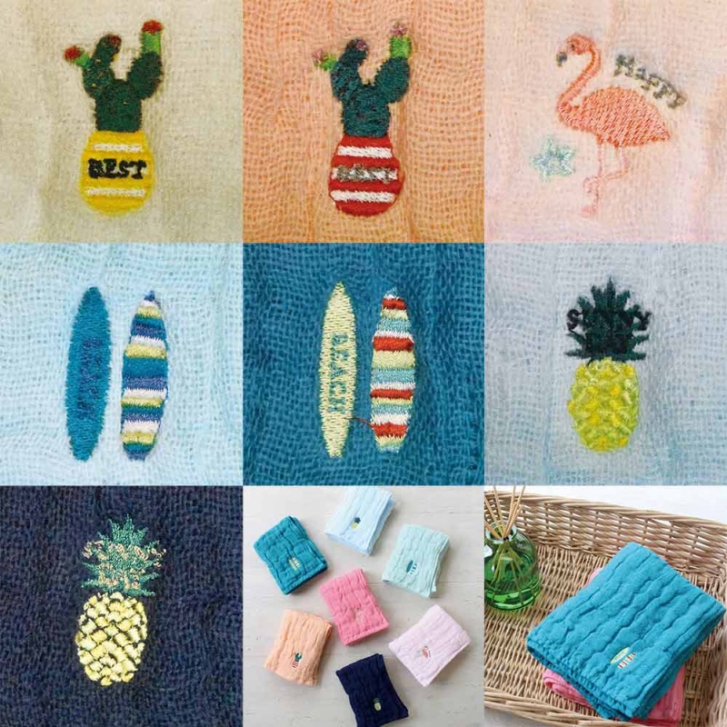 Nicott ◆ 日本五重紗方巾/25cm