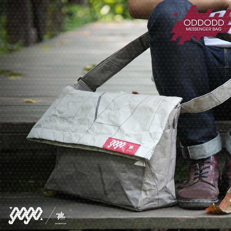 ZONN◆ODDODD郵差包 (艾菲爾灰)