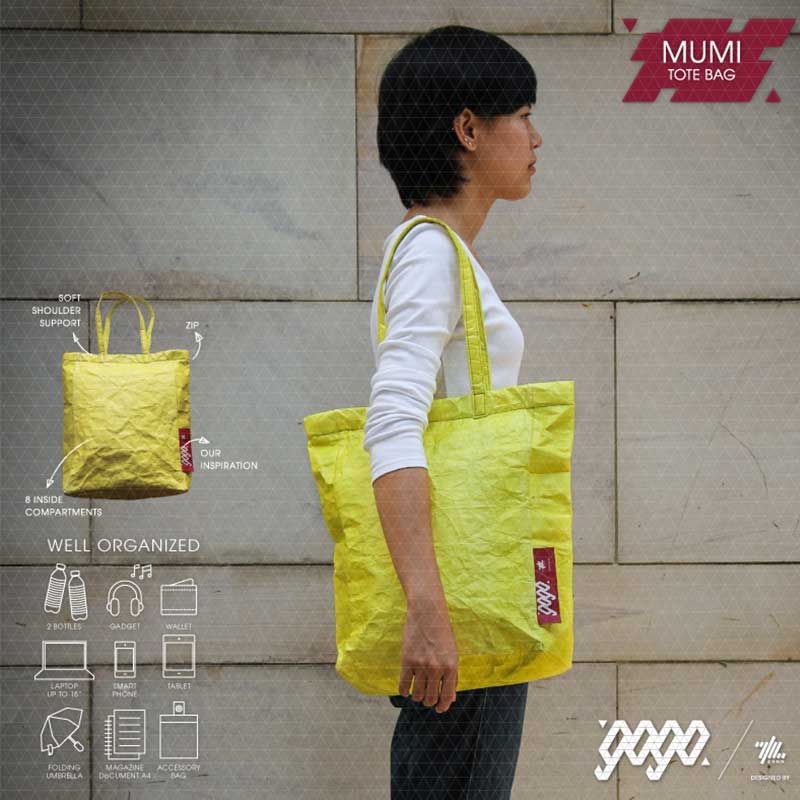 ZONN◆MUMI托特包 (金穗北山谷黃)