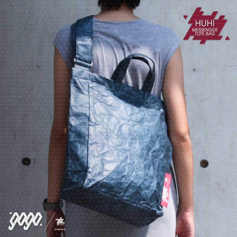 ZONN◆HUHI側背托特包 (安普瓜迷蹤藍)