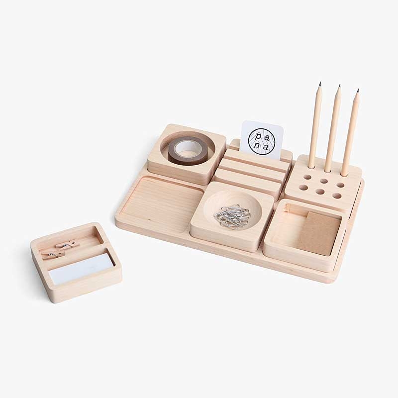 pana objects ◆豆腐積木L-文具收納盤