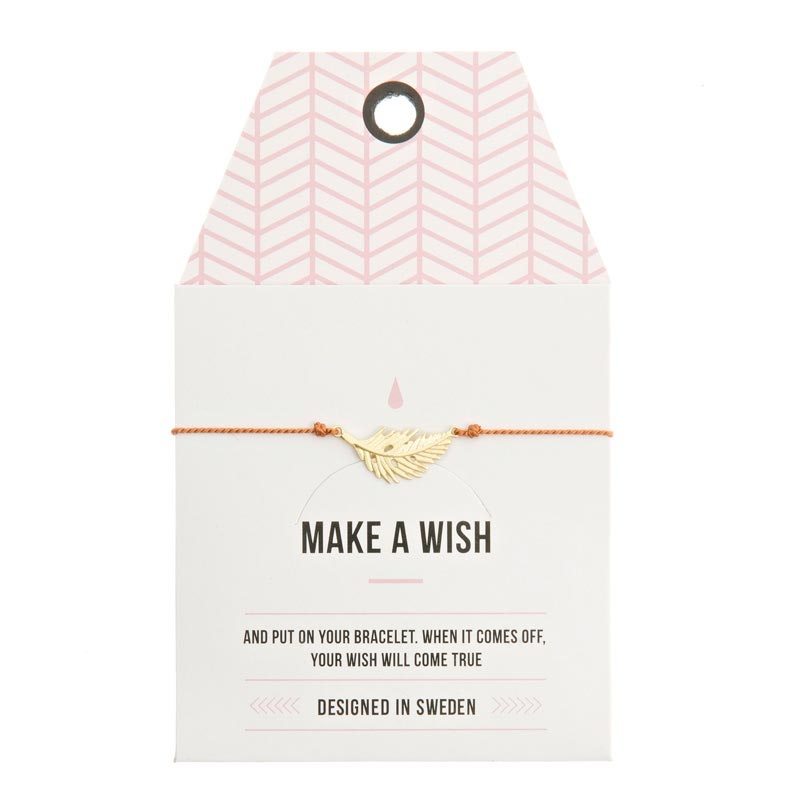 timi ◆ 許願真絲手鍊/羽毛