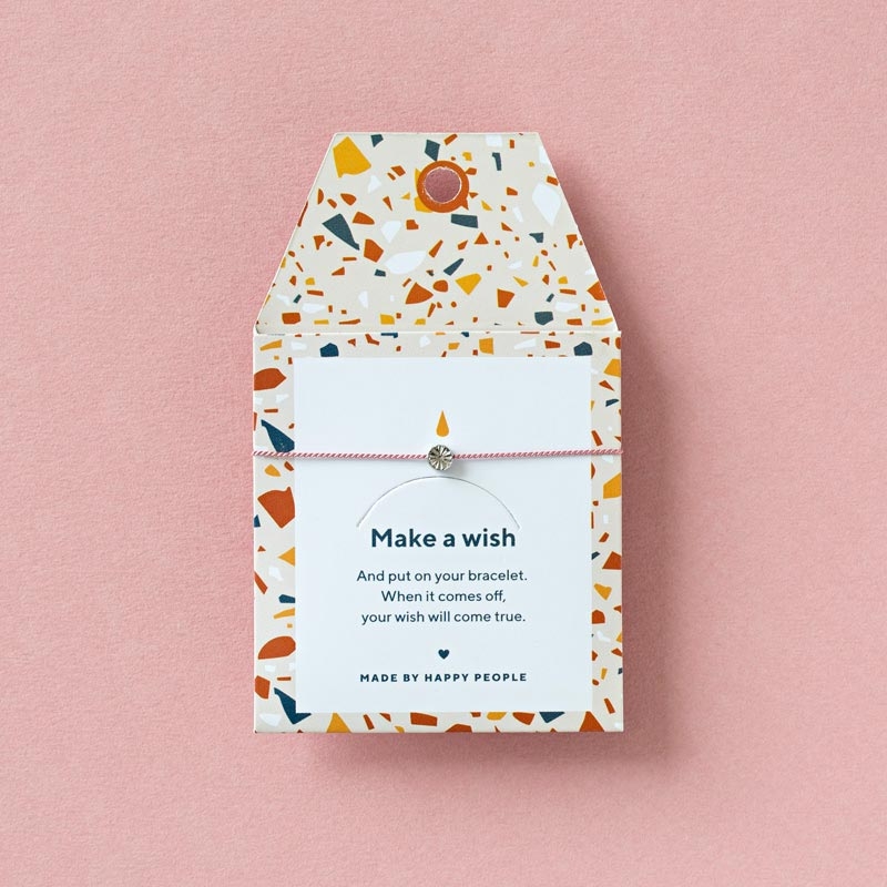 timi ◆ 許願真絲手鍊/銀花