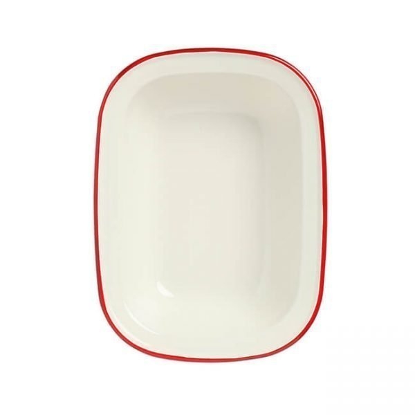 Wiltshire ◆ 手工琺瑯方形烤盤 / 1000ml / 紅