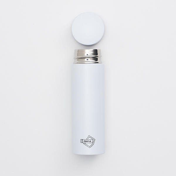 POKETLE ◆ 極致輕便保溫瓶 (白)