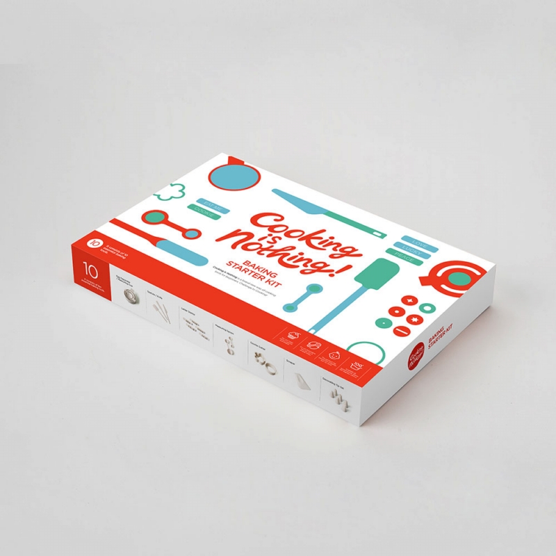 Cooking is Nothing ◆ BAKING SET 烘焙入門套組-粉色