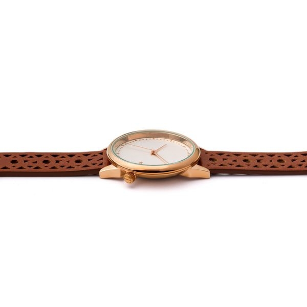 KOMONO ◆  黛兒雅致系列-紅色雕刻/36mm