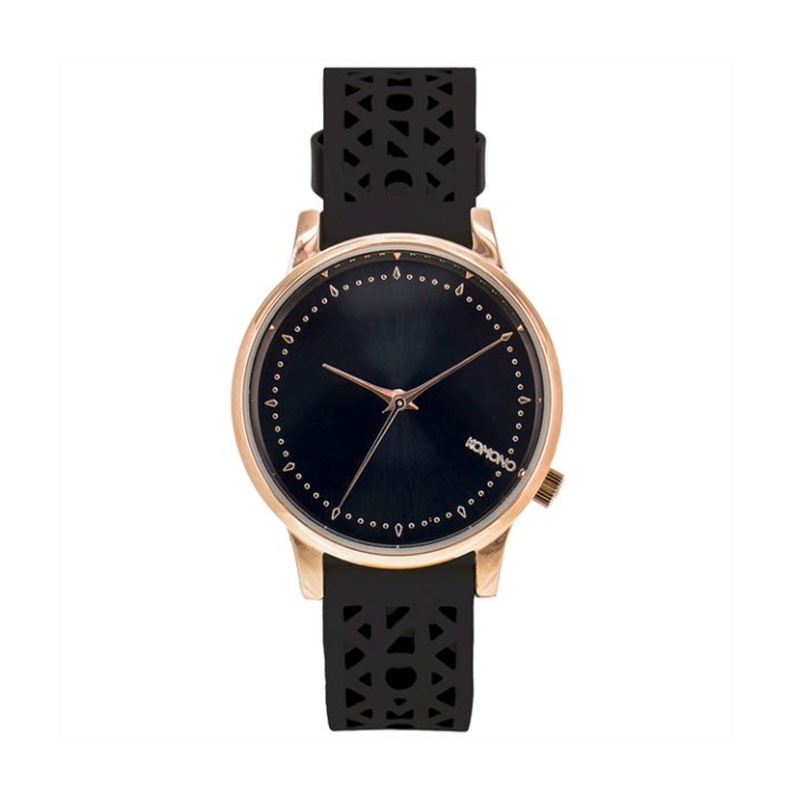 KOMONO ◆  黛兒雅致系列-黑色雕刻/36mm