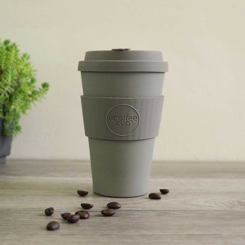 Ecoffee ◆ 環保隨行杯14oz (時尚灰)