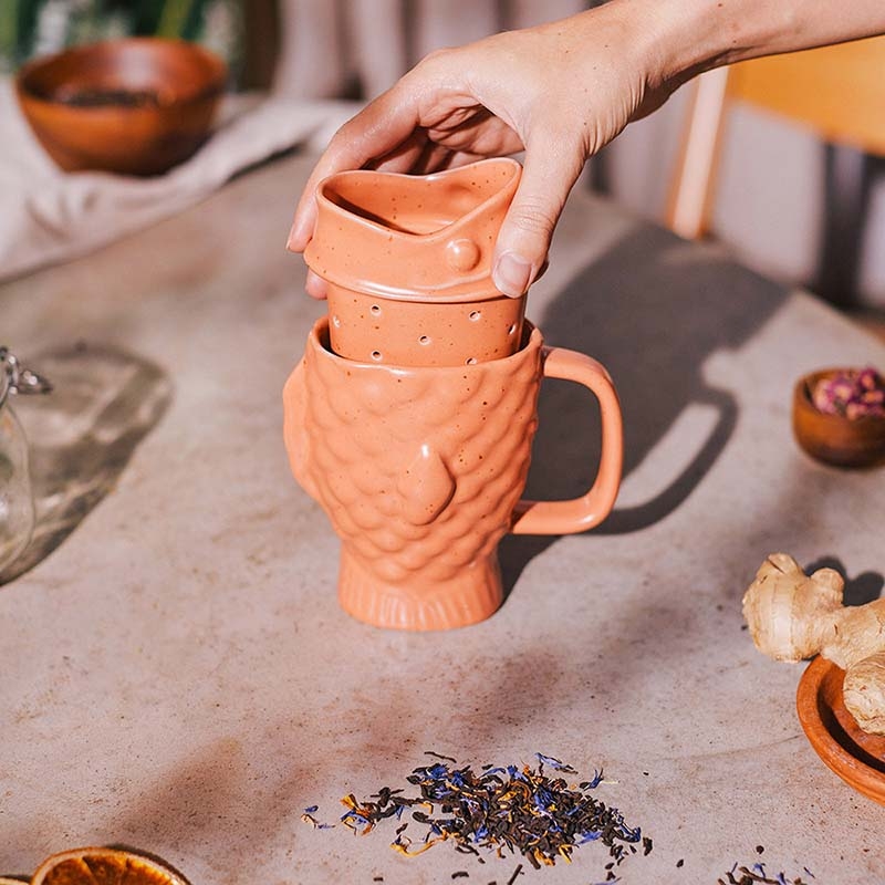 DOIY ◆鯛魚燒泡茶杯