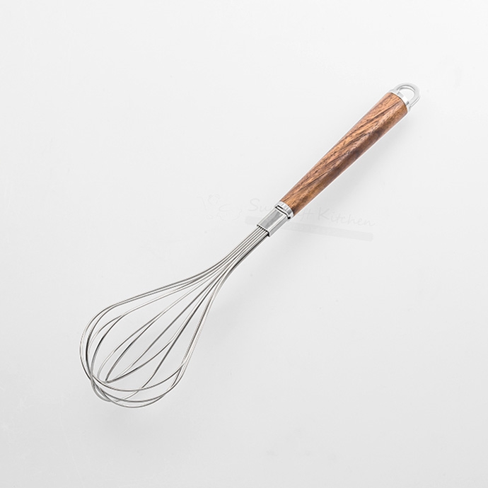 SUNCRAFT ◆ 核桃木柄烘焙用具-打蛋器